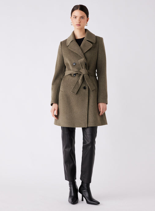 Unattended Coat Khaki