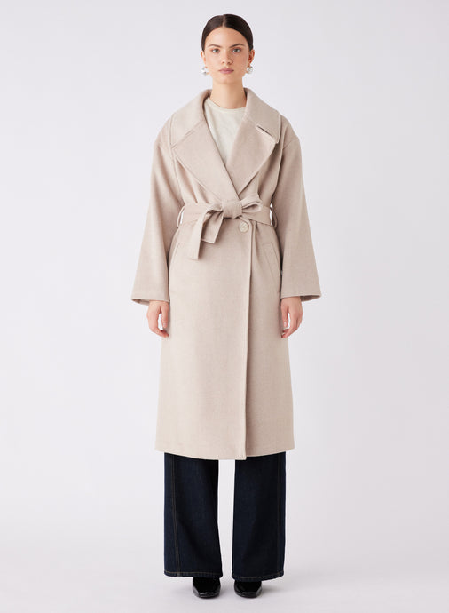 Stateman Coat Beige