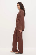 Load image into Gallery viewer, Imprint Kimono Top, Nutmeg