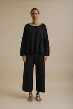 Load image into Gallery viewer, Retreat Cotton Twist Pant, Deep Ocean