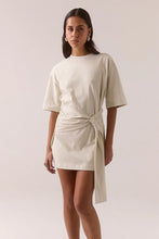 Load image into Gallery viewer, Delani Tee Dress  Creme