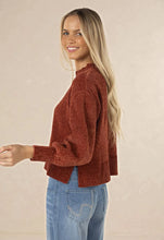 Load image into Gallery viewer, Chenille Jumper Rust