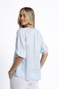 Reece Blouse ice Blue