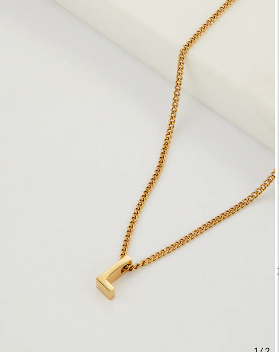Zafino Letter Necklace letter L