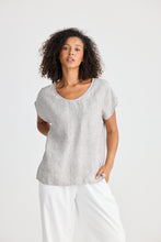 Load image into Gallery viewer, Havana Tee, Charcoal Fleck