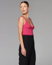 Load image into Gallery viewer, Fate &amp; Becker - Good Fortune Knit Singlet - Ruby Pink