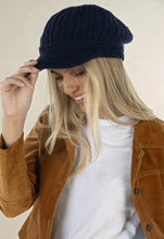 Load image into Gallery viewer, Olivia Hat  Black Humidity Lifestyle