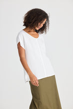 Load image into Gallery viewer, Havana Tee, White