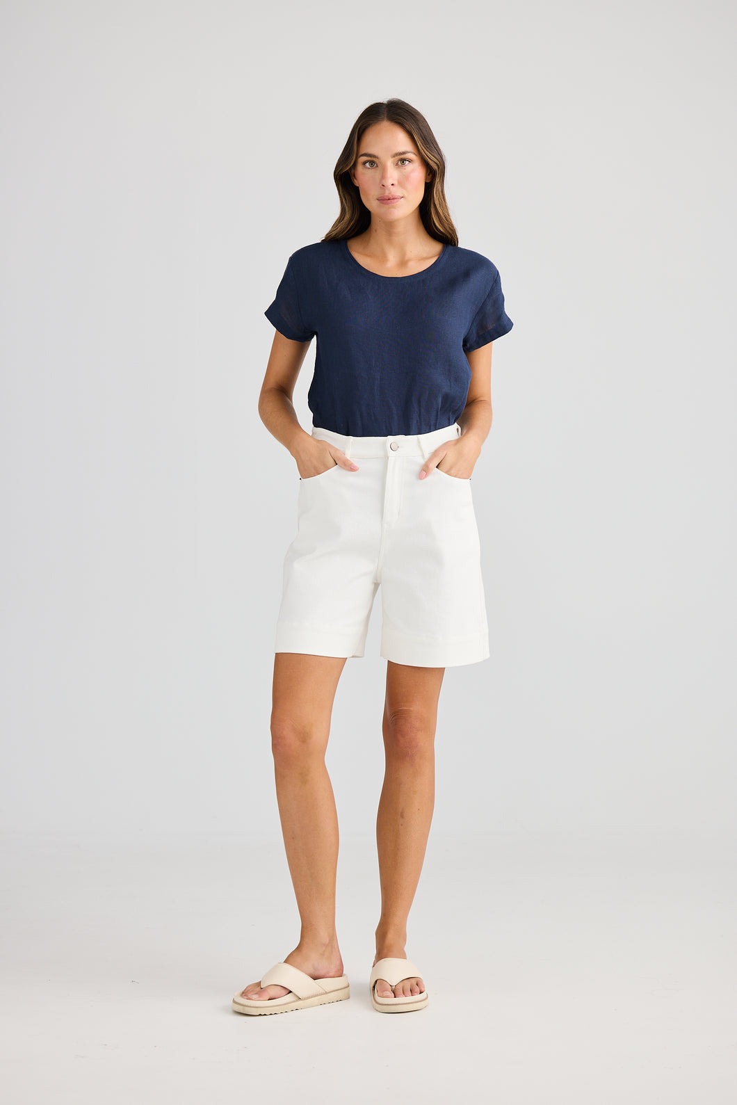 Vacation Short White    Holiday Trading Co