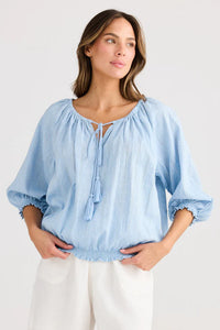 Seaside Top White - Holiday trading co