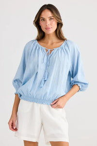 Seaside Top White - Holiday trading co