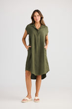 Load image into Gallery viewer, Ahoy Tunic Olive - Holiday Trading Co