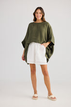 Load image into Gallery viewer, Hideaway Top Olive - Holiday Trading Co