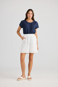 Captain Shorts White - Holiday Trading Co