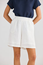 Load image into Gallery viewer, Captain Shorts White - Holiday Trading Co