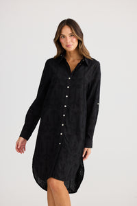 Palm Overshirt Black - Holiday Trading Co