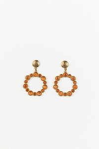 Holiday Collective - Lively Earrings, Orange