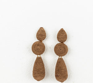 Holiday Collective - Cardiff Earrings, Taupe