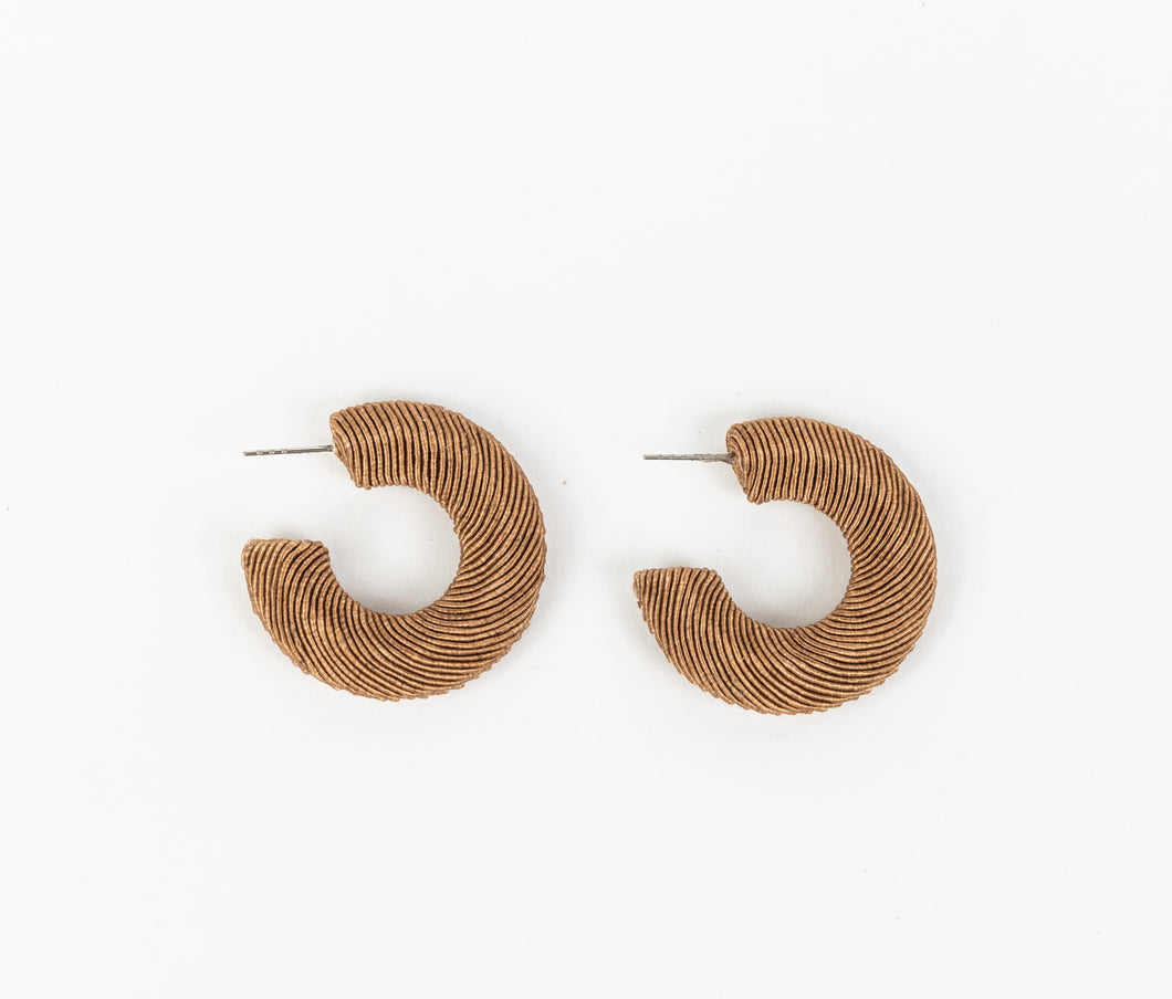 Holiday Collective - Calypso Earrings, Taupe