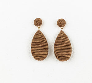 Holiday Collective - Hailey Earrings, Taupe