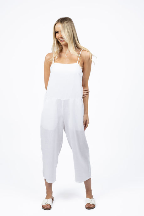Love Jumpsuit White -Humidity Lifestyle
