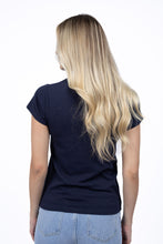 Load image into Gallery viewer, Bene Tee Navy  - Humidity Lifestyle