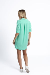 Leni shirt dress green - Humidity Lifestyle