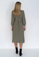 Load image into Gallery viewer, Humidity Lifestyle - Sienna Wrap Dress, Sage