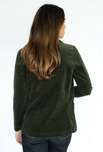 Humidity Lifestyle - Blondie Cord Jacket, Moss