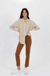 Humidity Lifestyle - Queen Cord Jean, Caramel