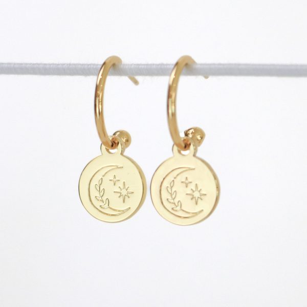 Love Lunamei - Heavenly Earrings, Gold