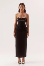 Load image into Gallery viewer, Britta Dress, Black/ Chalk