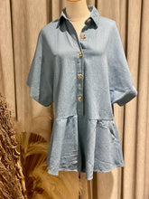 Load image into Gallery viewer, By Frankie - Poppy Playsuit, Denim