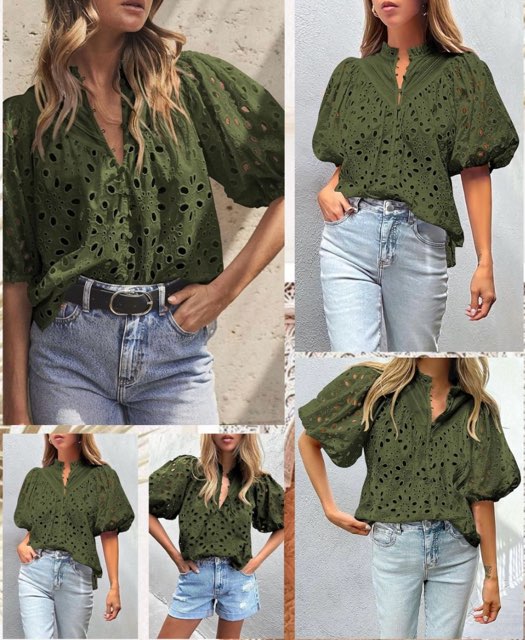 Tiffany Blouse, Green