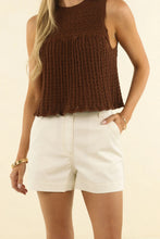 Load image into Gallery viewer, Ivy Denim Short - Ivory