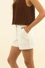 Load image into Gallery viewer, Ivy Denim Short - Ivory
