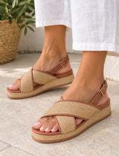 Load image into Gallery viewer, Paula - Natural/Tan Leather