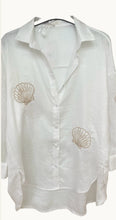 Load image into Gallery viewer, Little Lies - Shell Embroidery Shirt