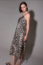 Load image into Gallery viewer, Leopard Slip Dress