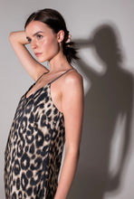 Load image into Gallery viewer, Leopard Slip Dress