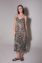 Load image into Gallery viewer, Leopard Slip Dress