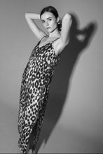 Load image into Gallery viewer, Leopard Slip Dress