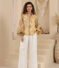 Load image into Gallery viewer, Fleur Blouse Linen