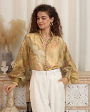 Load image into Gallery viewer, Fleur Blouse Linen