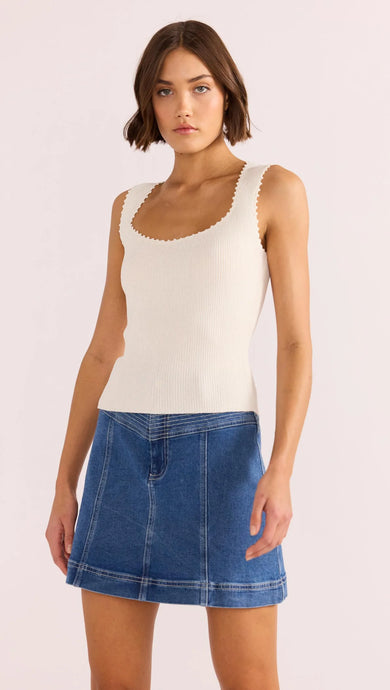 Isla Boucle Knit Tank - Minkpink