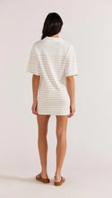 Load image into Gallery viewer, Staple The Label - Kiana Striped Mini Dress, White/Beige