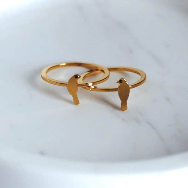 Love Lunamei - Kindred Ring Set, Gold