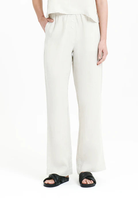 Nude Lucy - Lounge Linen Pants, Natural