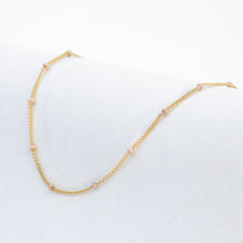 Load image into Gallery viewer, Layer Me Necklace Gold Blush - Love Lunamei