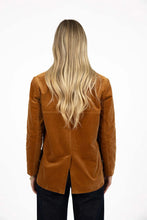 Load image into Gallery viewer, Va Va Velour Jacket Camel - Humidity